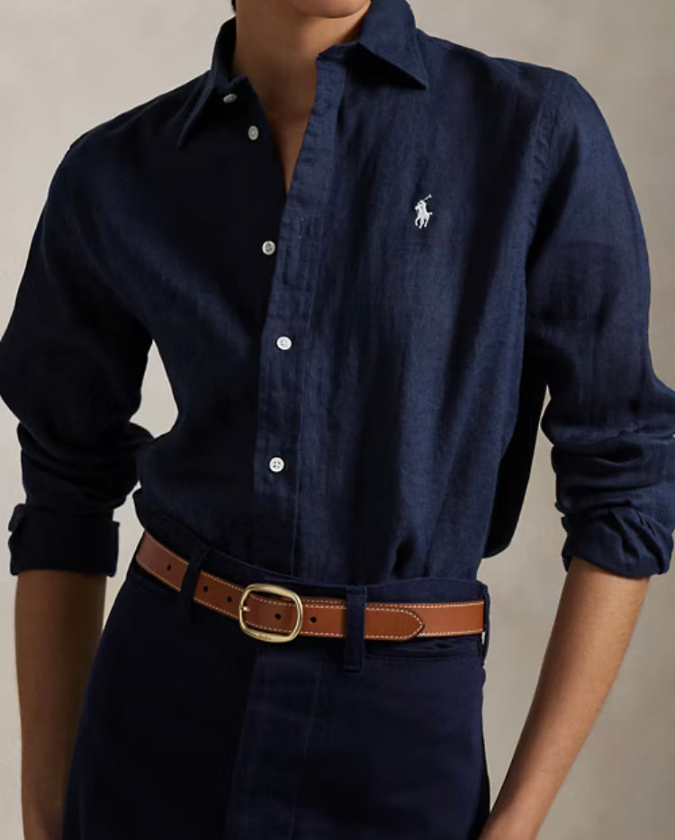 Chemise classique en lin (Ralph Lauren)