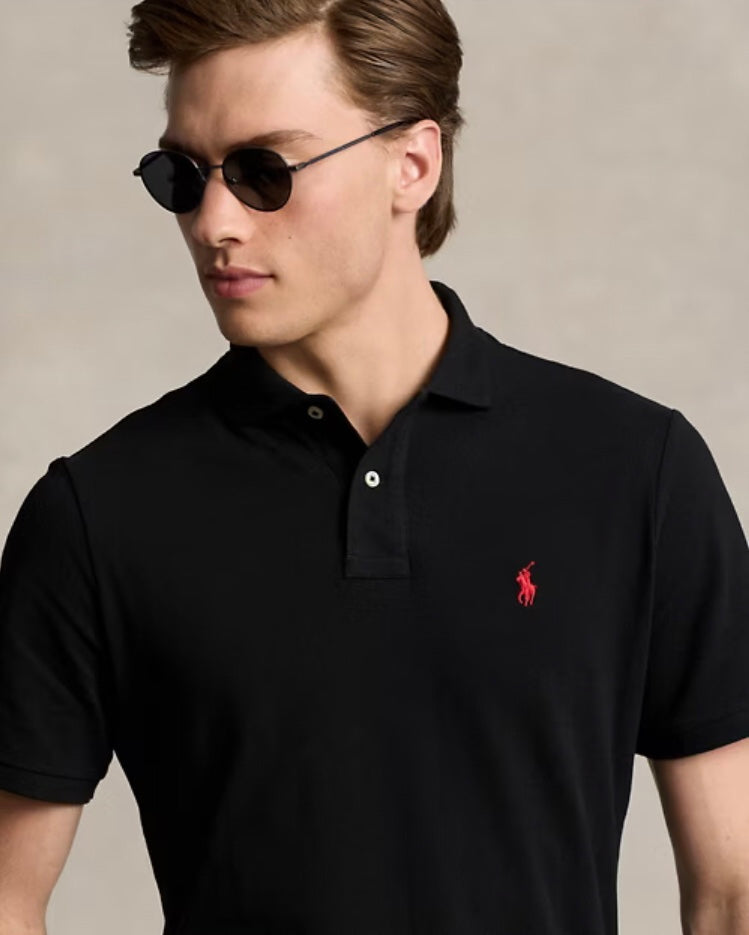 The iconic pique cotton polo shirt 