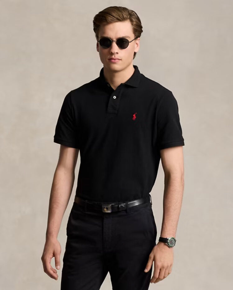 The iconic pique cotton polo shirt 