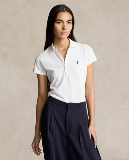 Polo en coton stretch Slim Fit