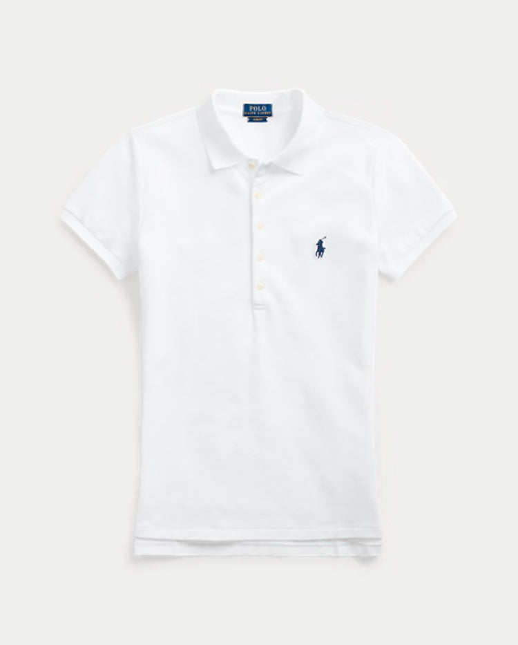 Polo en coton stretch Slim Fit