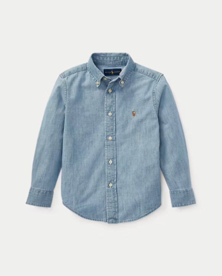 Chemise en chambray de coton